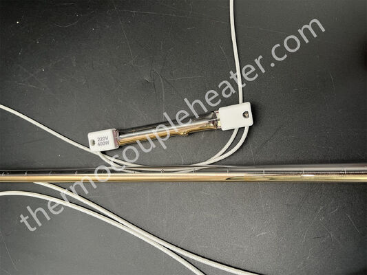 Lampe de chauffage au quartz IR Halogène Lampette de chauffage au quartz personnalisée