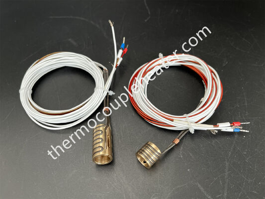 brass Coil Heater with Thermocouple Type J for Hot Runner System