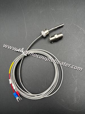 Type J/K Thermocouple With Quick-Lock Bayonet Fitting, 1/4 & 1/8 NPT Thread Adapter