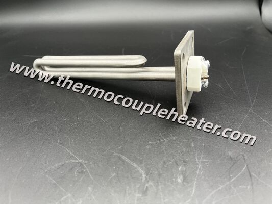 Chauffage par immersion par bride Incoloy 800 certifié UL pour réservoir d'eau industriel