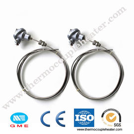 Type blindé de K RDT de thermocouple avec la gaine de solides solubles et le câble isolé par minerai