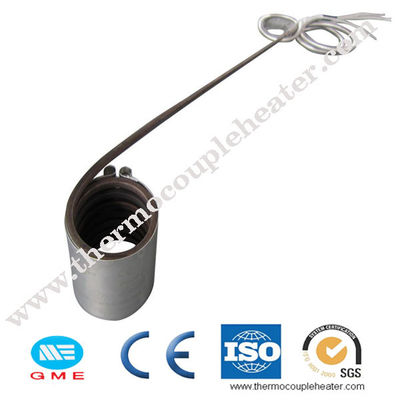 Type de ressort appareil de chauffage de bobine chaud de coureur avec la tresse d'acier inoxydable de corde du thermocouple 1M de K