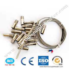 Type thermocouple du capteur de température de sonde de vis du fil M6 K J pour le contrôleur de PID