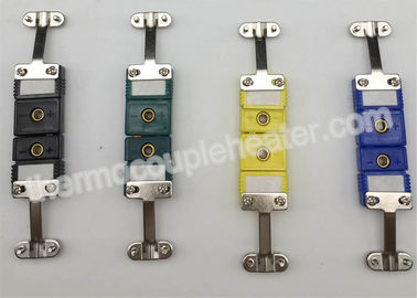 Dactylographiez J/K/T/R/S prise de thermocouple miniature avec le support de fil en métal