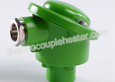En aluminium le chef de connexion de thermocouple de moulage mécanique sous pression KD/DIN B dans des couleurs adaptées aux besoins du client