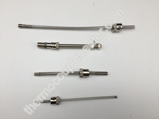 chapeau et adaptateur réglables de baïonnette de ressort de composants du thermocouple 304SS