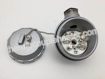 Couleur en aluminium d'argent de tête de connexion de RDT de thermocouple de KNY/KNC pour industriel