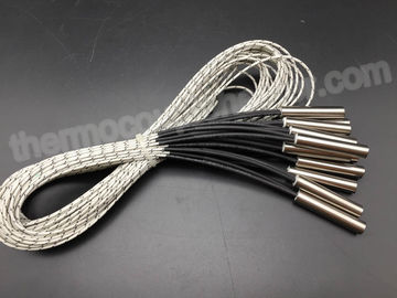 Appareils de chauffage de cartouche du diamètre 10MM avec les avances intérieurement reliées de fibre de verre
