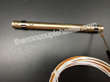 Le diamètre 10mm enfoncent l'appareil de chauffage de bobine en laiton de bec avec le thermocouple et la fente