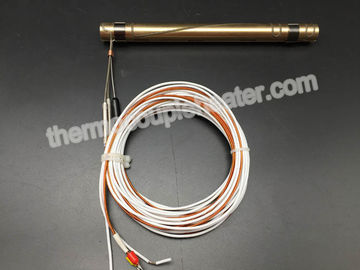 Le diamètre 10mm enfoncent l'appareil de chauffage de bobine en laiton de bec avec le thermocouple et la fente
