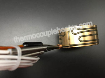 IP65 enfoncent les appareils de chauffage de bobine en laiton de bec pour le système de coureur/moulage par injection chauds