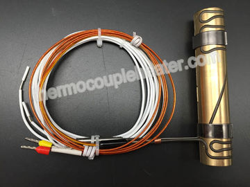 Le diamètre intérieur 15MM enfoncent les appareils de chauffage de bobine en laiton avec le thermocouple J