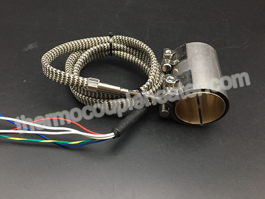 bobine chaude Heater With Stainless Steel Clap de coureur du noyau 9W/Cm2 en laiton