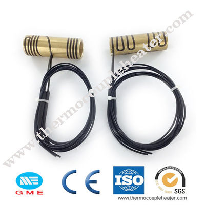 Le système chaud de coureur a enfoncé la bobine en laiton Heater With Thermocouple