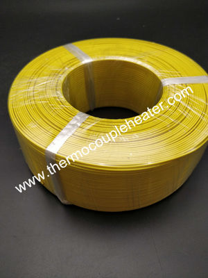 Type isolé par téflon K de câble d'extension de couple thermoélectrique de couleur de norme ANSI