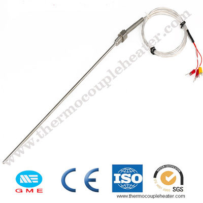 PT100 type thermocouple de robe longue de SS304 SS316 pour des moules