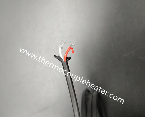 Type couleur d'isolation de téflon de norme ANSI de fil d'extension de thermocouple de J 24AWG