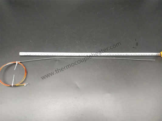 Sonde de thermocouple de fil de connexion de Kapton 1.5x500mm avec la zone en plastique de transition
