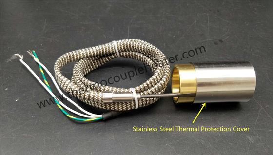 Appareils de chauffage de bobine chauds de Microtubular d'en cuivre de bec de coureur avec la couverture de protection thermique