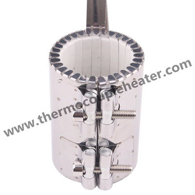 Appareils de chauffage de bande en céramique de fil de résistance de nichrome de la gaine SS304 pour l'industrie en plastique