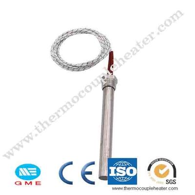 Cartouche Heater With Screw Threaded Fitting d'immersion d'isolation de MgO