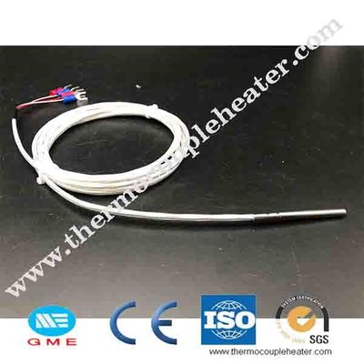Capteur de température de thermocouple du fil IP68 3 PT100