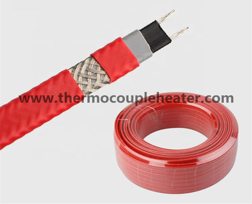 Chauffage électrique de réglementation Trace Cable With Fluoropolymer Overjacket d'individu de PTFE