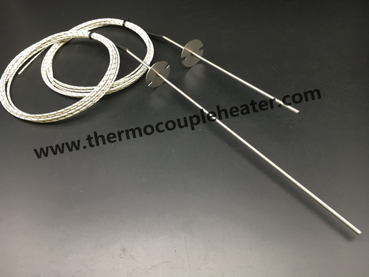 Appareils de chauffage adaptés aux besoins du client de cartouche d'isolation de MgO avec la bride