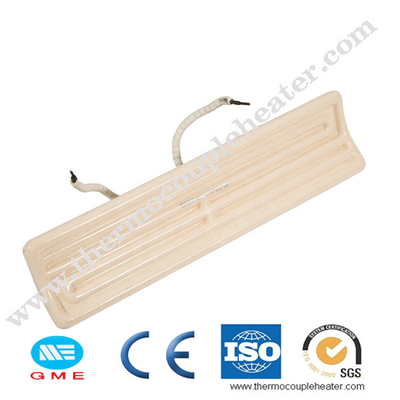 appareil de chauffage infrarouge en céramique 250w avec des appareils de chauffage de thermocouple pour le vide formant des machines