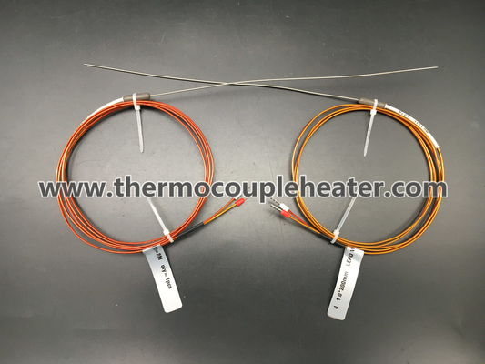 Type chaud J de thermocouple de bec de coureur avec le câble d'avance de Kapton