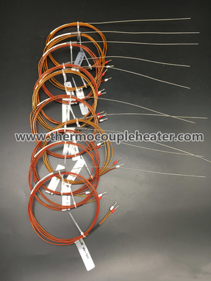 Type chaud J de thermocouple de bec de coureur avec le câble d'avance de Kapton