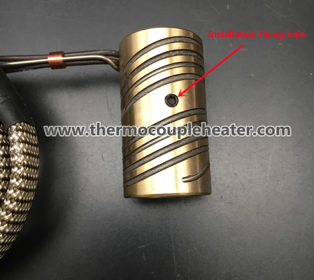 Diamètre de fil de chauffage en laiton de Mini Tubular Resistor Coil Heater 1.8mm
