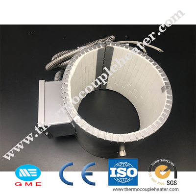 bande en céramique instantanée d'appareil de chauffage de rendement élevé de 220v 1500w pour l'extrusion
