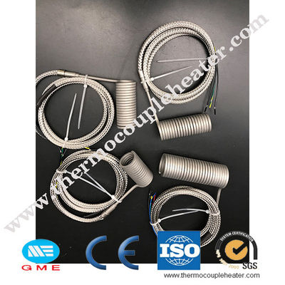 Appareil de chauffage de bobine chaud de coureur de ressort électrique avec le thermocouple