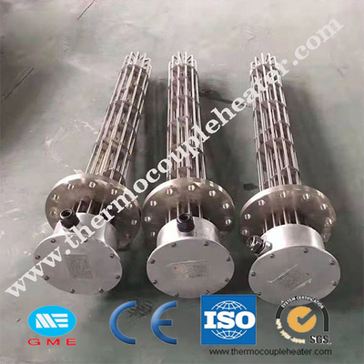 Bride Tankless Heater Element tubulaire 30kw 50kw 60kw