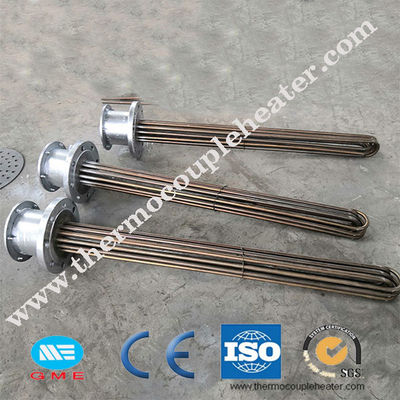 Bride Tankless Heater Element tubulaire 30kw 50kw 60kw