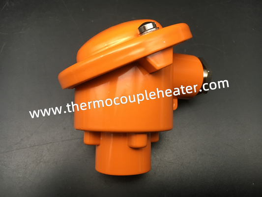 Type moulé par matrice orange adapté aux besoins du client KD de prise de thermocouple d'aluminium