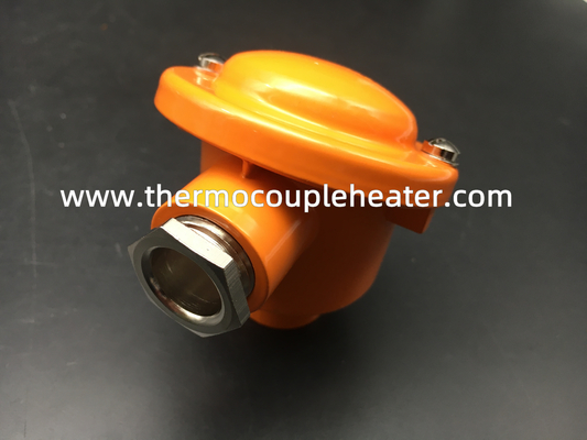 Type moulé par matrice orange adapté aux besoins du client KD de prise de thermocouple d'aluminium