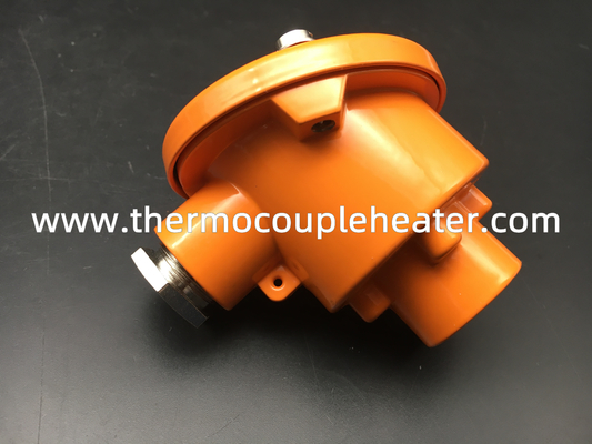 Type moulé par matrice orange adapté aux besoins du client KD de prise de thermocouple d'aluminium
