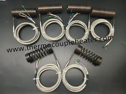 Spirale chaude Heater With Built In Thermocouple J de système de coureur