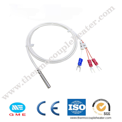 Le détecteur à thermocouple de RDT Pt100 de sonde d'acier inoxydable Ip68 industriel imperméabilisent
