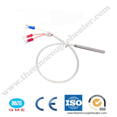 Le détecteur à thermocouple de RDT Pt100 de sonde d'acier inoxydable Ip68 industriel imperméabilisent