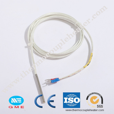 Le détecteur à thermocouple de RDT Pt100 de sonde d'acier inoxydable Ip68 industriel imperméabilisent