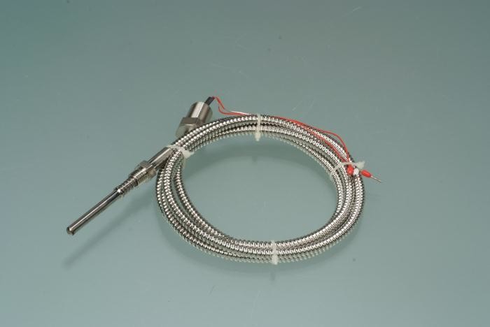 Smart Pressure Reed Platinum Thermal Resistance Temperature Sensor , Pt100 Sensor