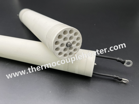 Éléments de chauffe en céramique cylindrique en céramique de Bobbin Heater pour le chauffage à air