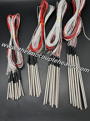 Appareils de chauffage par cartouche avec thermocouple intégré pour le contrôle de la température industrielle