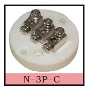 Le bloc en céramique des composants C-3P-C de thermocouple, nickellent le laiton enduit 21 - A.W.G. 30