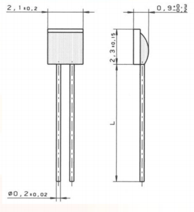 Marque d'importation de RDT de capteur de température d'élément de la couche mince PT100 de grande précision