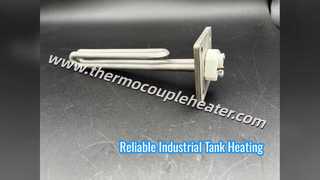 Thermoplongeur à bride industrielle certifié UL